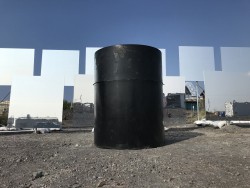 500 gallon water tank on the Big Island